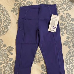 Lululemon fast and free crop II